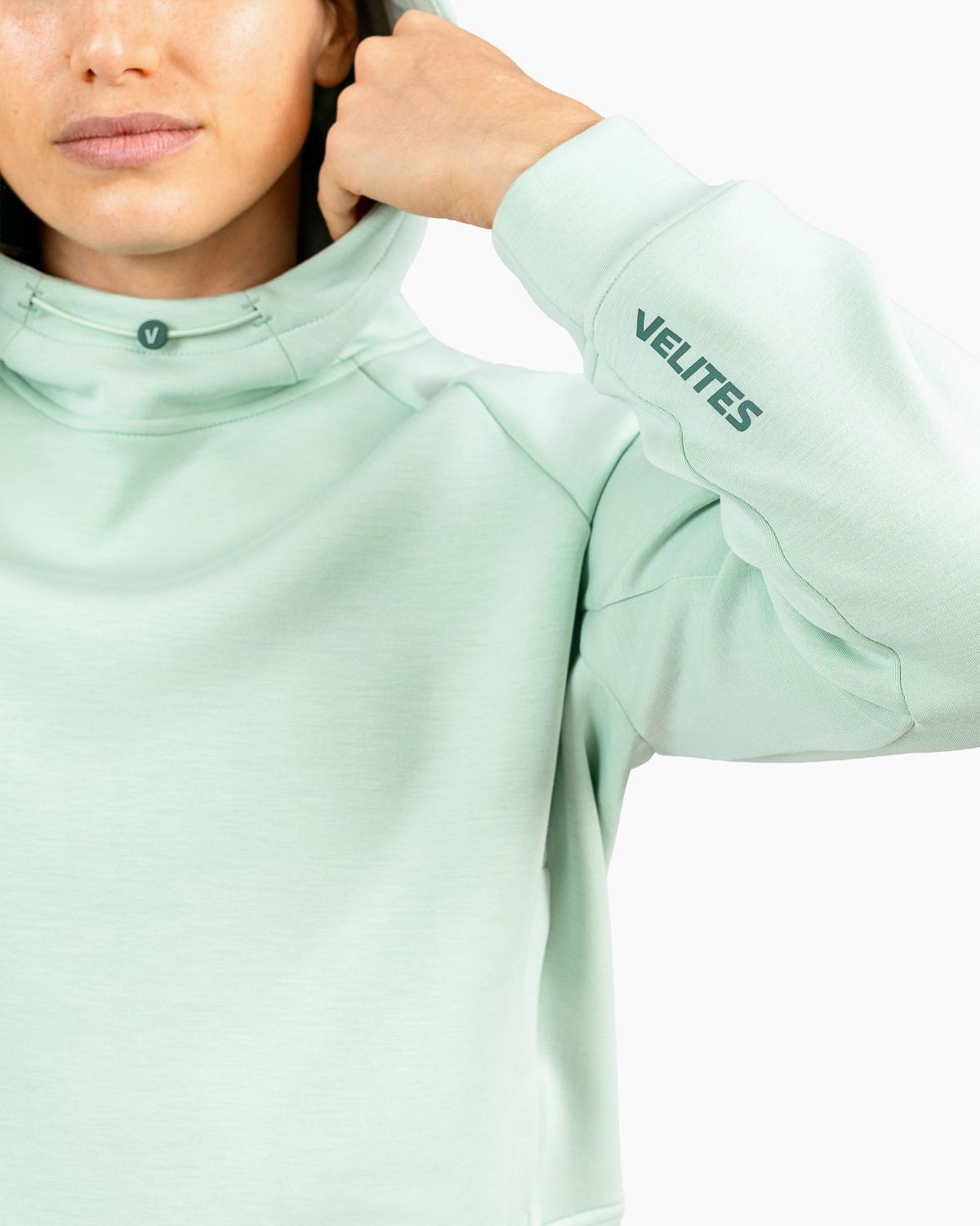 Crop Hoodie Holo