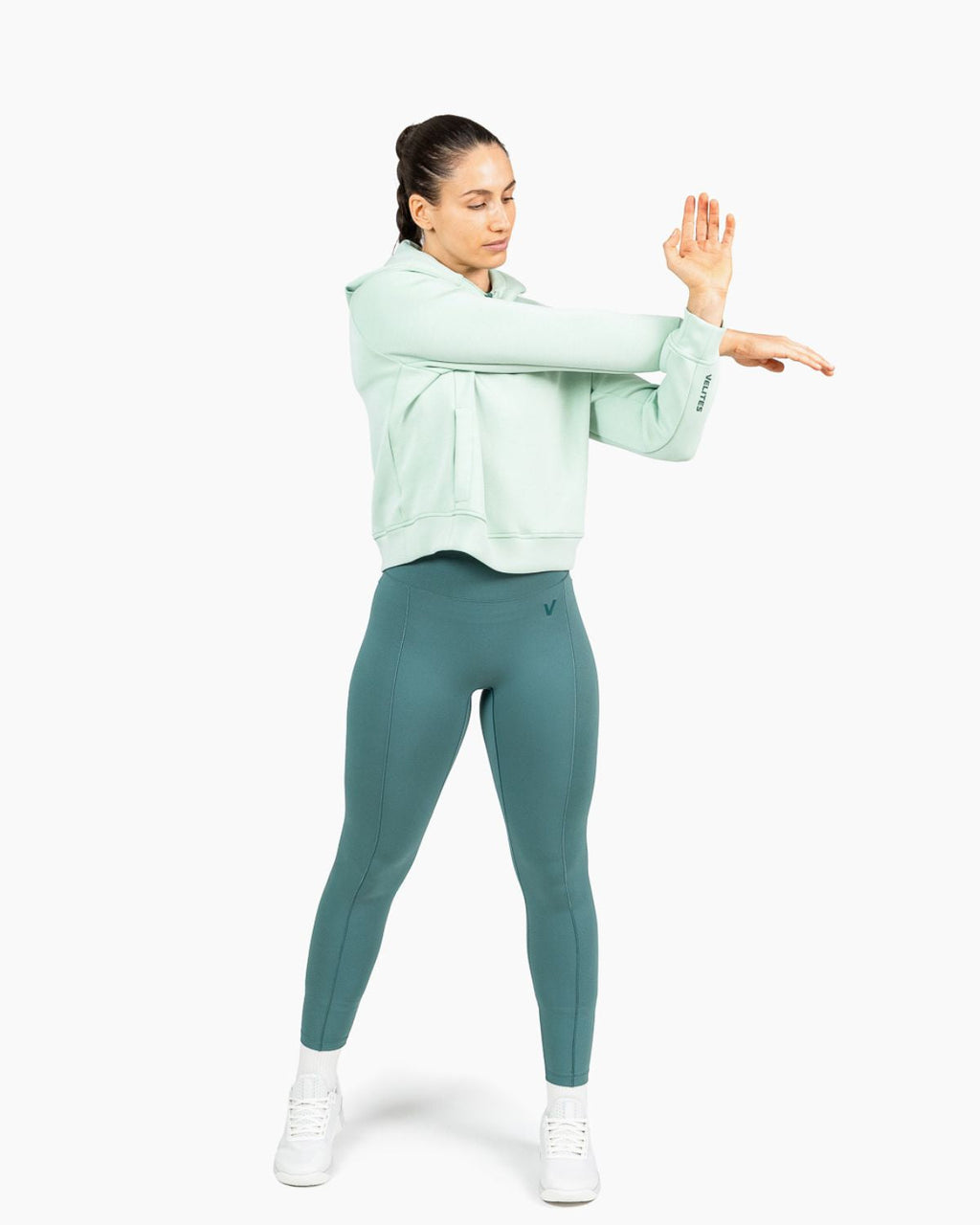 Crop Hoodie Holo