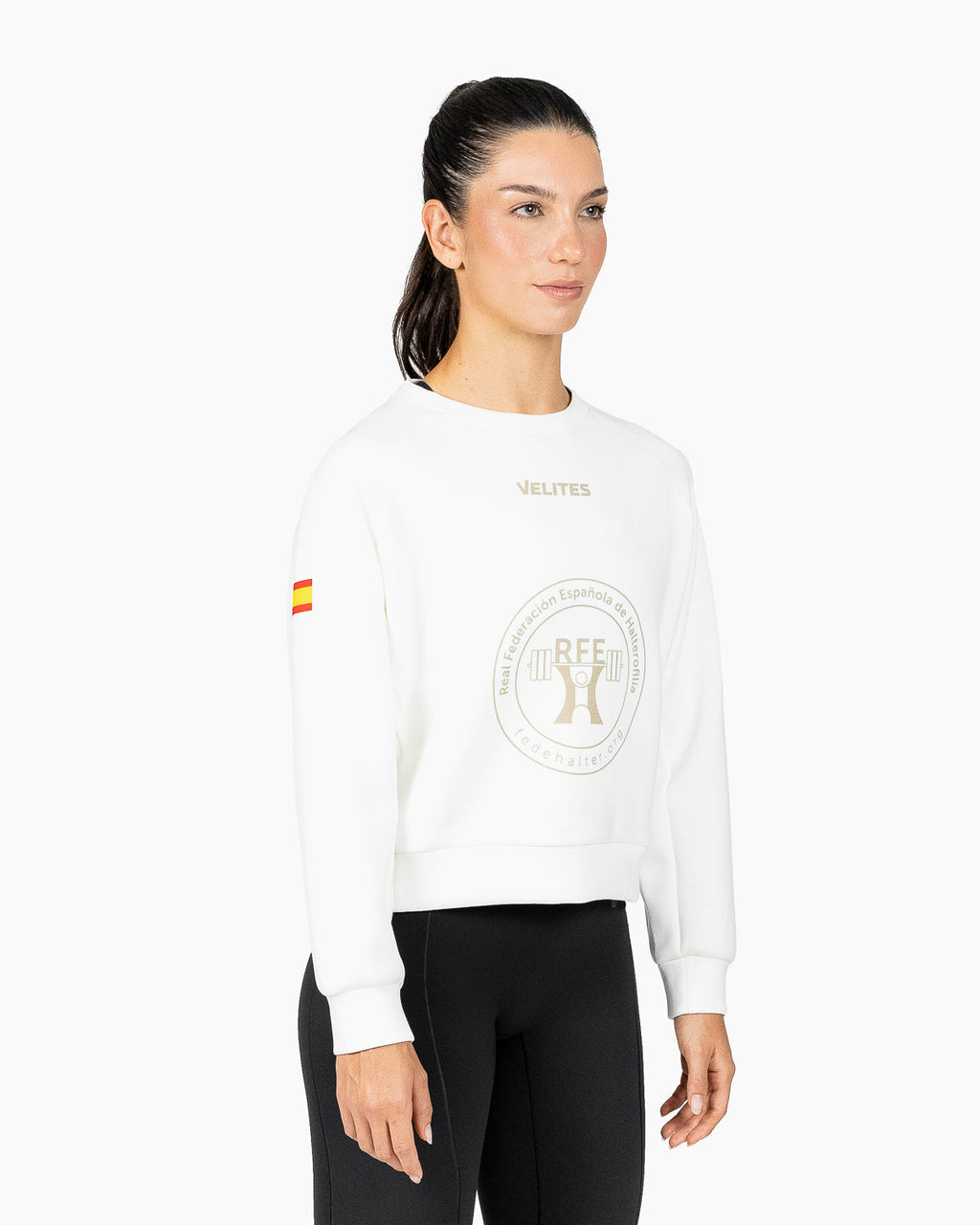 RFEH sweatshirt crop Holo