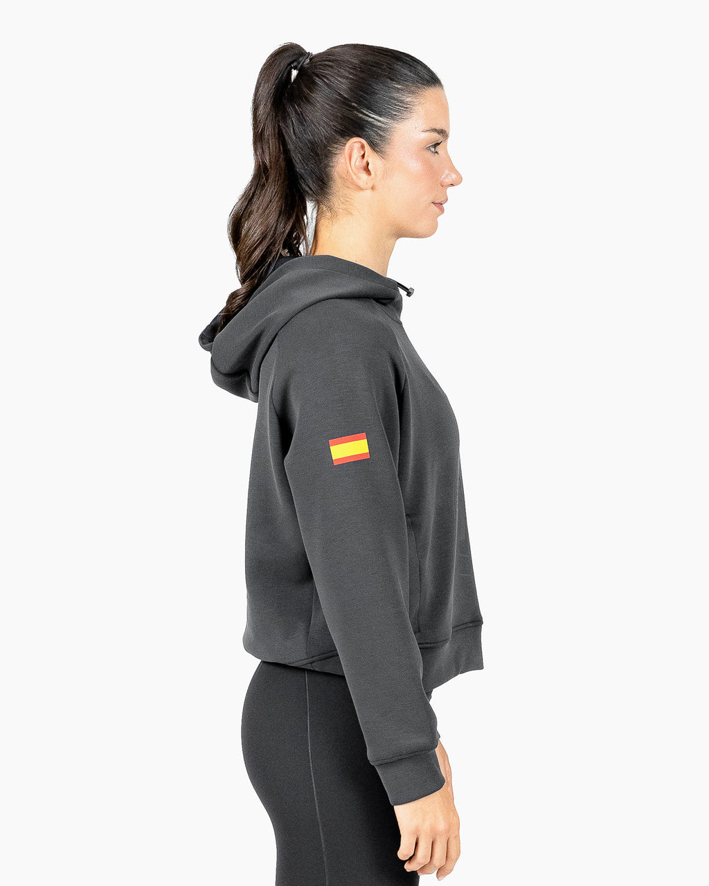 RFEH hoodie crop Holo