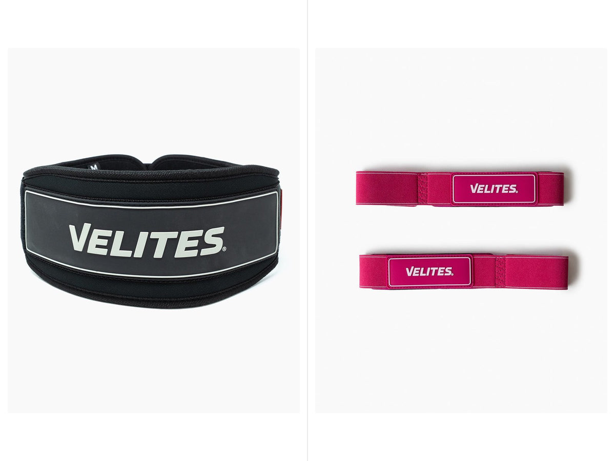 Bælte Black + Stropper Pink Light