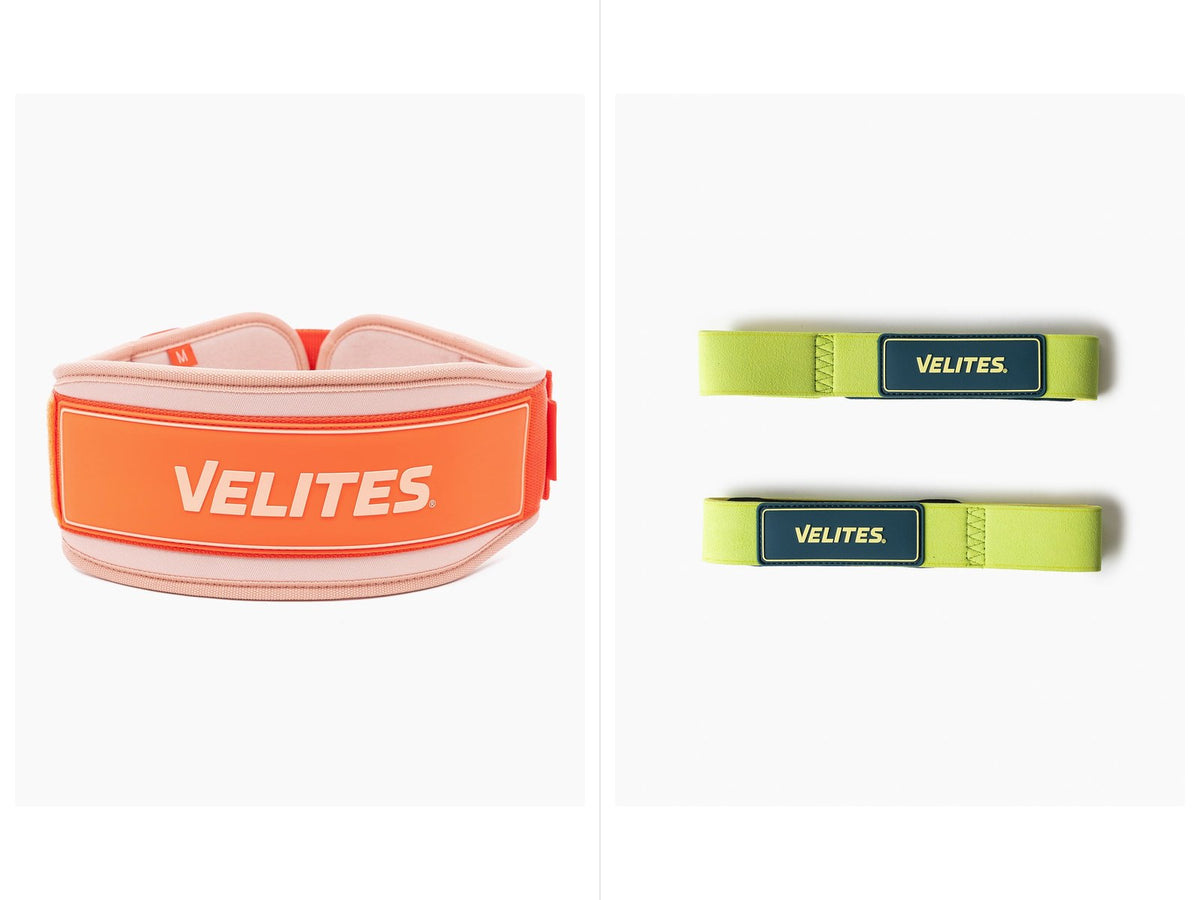 Bælte Orange/White + Stropper Lemon Lime